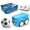 Blue, variant on RC Mini Bus, 2026 2.4GHz Remote Control Smart Sensor Car with Auto-Avoidance Line Tracking Desktop RC Vehicle with LED Expression Lights, Follow Gesture + Remote Driving