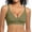 107-Green, variant on Wireless Bra for Women Comfortable No Underwire Jelly Deep V Bras Seamless Soft Everyday Bras