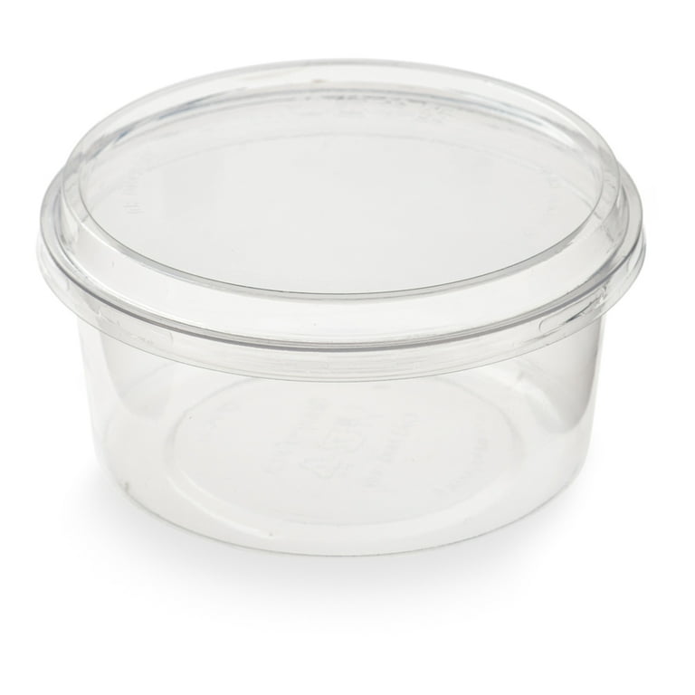 Yocup Company: YOCUP 12 oz Clear Lightweight Round Deli Container - 500/Case