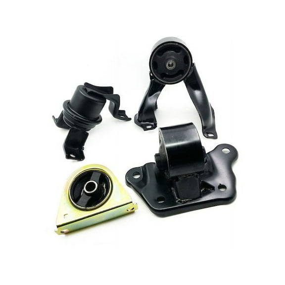 Engine Mount and Transmission Mount Kit - Compatible with 2002 - 2007 Mitsubishi Lancer 2.0L (with Automatic Transmission) 2003 2004 2005 2006
