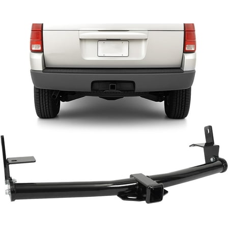 KOJEM Class 3 Rear Trailer Hitch 2 Inch Receiver Compatible with 1991-2003 Ford Explorer & 1991-1994 Mazda Navajo SUV & 1996-2001 Mercury Mountaineer 4000LBS Steel