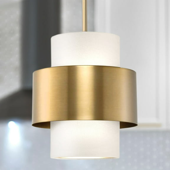 Luxury Modern Pendant, Brushed Bronze, UHP4854