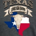 thumbnail image 3 of CafePress - Bull Skull Born Texas T Shirt - Womens Tri-blend T-Shirt, 3 of 4