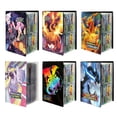 thumbnail image 2 of New 2024 Cards Album 4/9 Protector 240/432 Card Book Map Letters Holder Binder Cartoon Charizard VMAX GX Collection Folder Eevee, 2 of 5
