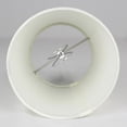 thumbnail image 5 of Meriville Set of 6 Eggshell Faux Silk Clip On Chandelier Lamp Shades, 4-inch by 5-inch by 5-inch, 5 of 5
