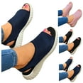 thumbnail image 6 of Leozcaa Sandals for Women 2025 Outdoor Hiking Walking Shoes Comfortable Summer Beach Flat Footwear, 6 of 6