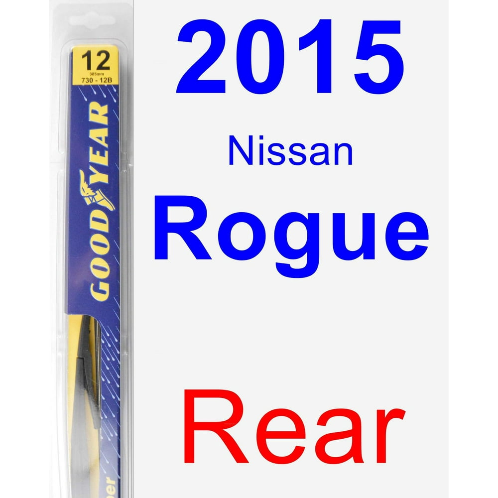 2015 Nissan Rogue Rear Wiper Blade Rear
