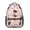Multicolor Cat Pink, variant on Galaxy Cat Head Black Pattern Backpack for School, Cute School Bag with Adjustable Shoulder Straps and Padded Back, 15.3"x11"x6.7"