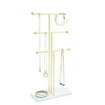 thumbnail image 1 of Umbra Trigem Jewelry Stand, Gold, 1 of 2
