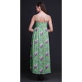 thumbnail image 4 of Bimba Robe Longue Maxi à Bretelles Spaghetti Ajustables à Imprimé Floral, Tenue de Plage d'Été - XX-Grand, 4 of 6