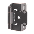 thumbnail image 2 of Amerock Self-Closing Collection 1/2" Hinge (Pair) - Flat Black, 2 of 7