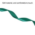 thumbnail image 3 of Uxcell 0.79" x 100 Yards Double Face Decorate Crafts Roll Satin Ribbon Emerald Green, 3 of 5