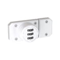 thumbnail image 3 of Cerradura de contraseña de la puerta del gabinete sin perforaciones cerradura de cajón del hogar de doble apertura, 3 of 11