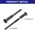 thumbnail image 3 of Unique Bargains 20 Pack Black Invisible Cable Railing Kit for 2'x2',4' X4' Wood / Metal Deck Post, 3 of 6
