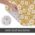 thumbnail image 6 of Picia Rose Flowers Pattern Flannel Doormat – 16x24 Inch Non-Slip Indoor Mat, Absorbent & Quick-Dry Rug for Entryway, Bathroom, Kitchen, and Bedroom, Machine Washable, 6 of 7
