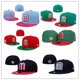 thumbnail image 2 of M-L-B Gorra México Equipo Nacional Fitted Sombrero De Béisbol No Ajustable Completa Cerrada Ala Plana Hip Hop BNLN, 2 of 4