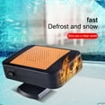 thumbnail image 4 of JLFNYA Space Heater,Portable Car Heater 2 in 1 12V High Power Fast Heating & Cooling Fan Defrost Defogger,Portable Heater for Automobile Windscreen Defog & Keeping Warm, 4 of 8