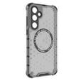 thumbnail image 2 of 2-in-1 Magnetic Phone Case for Samsung Galaxy S23 Plus, [Anti-fall] [Compatible with MagSafe] Shockproof Translucent Honeycomb Pattern Back Ultra Slim Protective Case for Samsung Galaxy S23 Plus,Black, 2 of 11