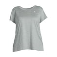 thumbnail image 3 of Reebok Women's and Women's Plus Legacy Core Knit Performance T-Shirt, Sizes XS-4X, 3 of 5