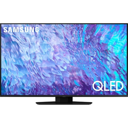 Open Box Samsung 55" Class QLED 4K Q80C Series Quantum HDR+, Dolby Atmos Object Tracking Sound Lite, Direct Full Array, Q-Symphony 3.0, Gaming Hub, Smart TV with Alexa Built-in (QN55Q80C, 2023)