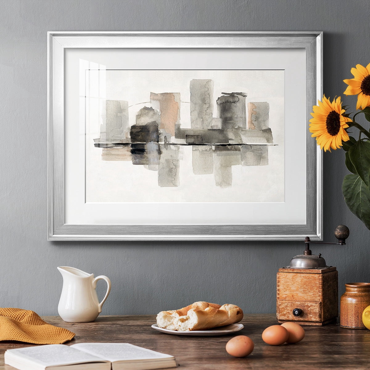 Urban Oasis II Premium Framed Print - Ready to Hang