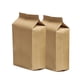 thumbnail image 5 of Bolsas de refuerzo lateral de papel Kraft de 100 piezas Bolsa de sellado de papel de aluminio Bolsa de envasado de alimentos para frutas secas de té (10.5x5x2), 5 of 5