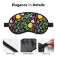 thumbnail image 3 of Salouo Herbs And Spices Print Sleep Mask Eye Cover, 1-Pack Eye Masks Washable Sleeping Eyeshade Block Sleep Shade Cover Light Reduces Puffy Eyes Traveling Gifts, 3 of 7