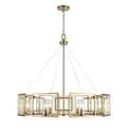 thumbnail image 2 of Golden Lighting 6068-8 BCB Marco 8-Light Chandelier in Brushed Champagne Bronze with Clear Glass, 2 of 7