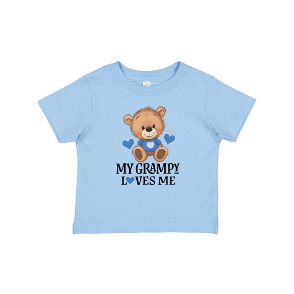 Inktastic My Grampy Loves Me Grandson Bear Boys Baby T-Shirt