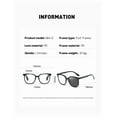thumbnail image 4 of Newliyin 3pcs Photochromic Reading Glasses Blue Light Blocking Computer Glasses for Men Women Seniors Large Frame Bifocal Readers Lightweight Magnifying Glasses Presbyopia Vision , Grey, 3.0 x, 4 of 13