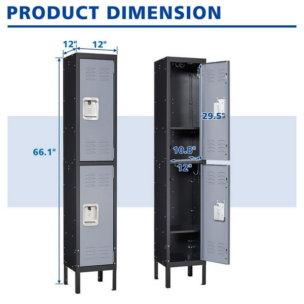 Tall metal locker discount