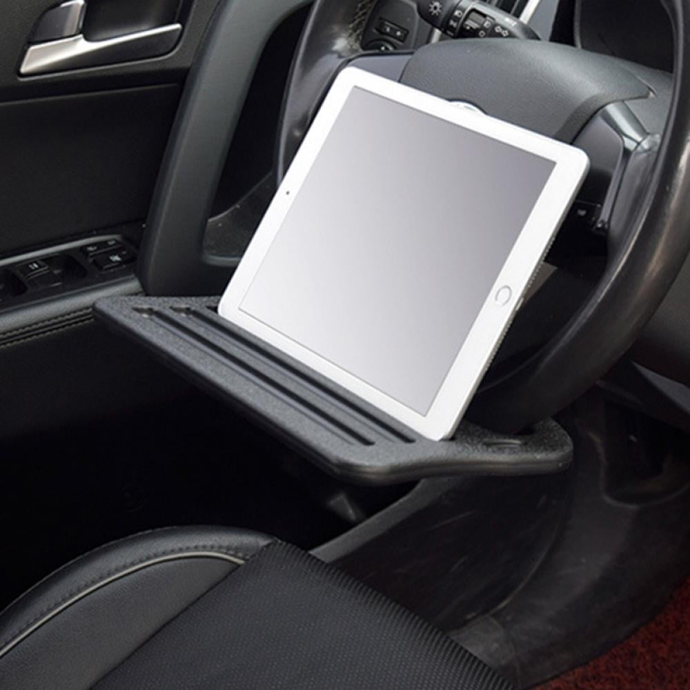 Wuffmeow Car Steering Wheel Desk Multifunctional Portable Table Holder for Laptop Computer Rack