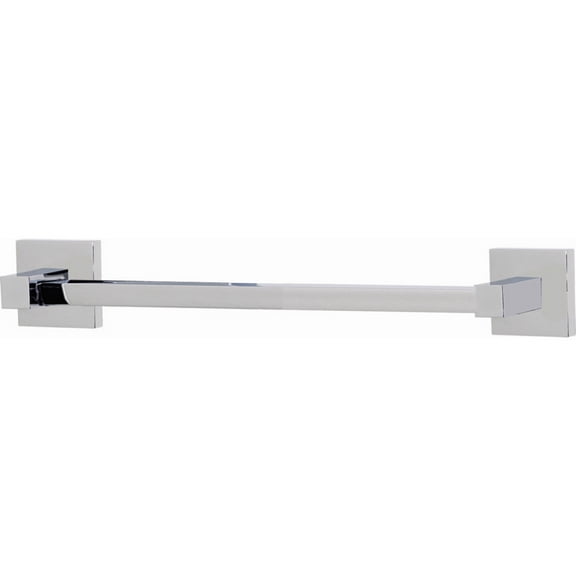 Alno Contemporary II 12" Towel Bar - Polished Nickel