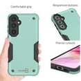 thumbnail image 3 of CoverON For Samsung Galaxy A55 5G Case, Military Grade Heavy Duty Rugged Phone Cover Grip, Green, 3 of 5