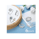 thumbnail image 2 of 6 Anillo Anti-ansiedad Cuenta Giratorias Anillo De Joyería Xtellar plateado, 2 of 4