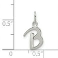 thumbnail image 2 of Beautiful Sterling Silver Initial B Pendant, 2 of 2