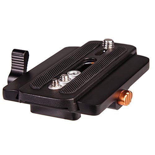 E-Image P6 Quick Release Adapter with Plate Black