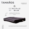 thumbnail image 3 of Cama Para Perro Alebripets  Cama Grande Negra, 3 of 8
