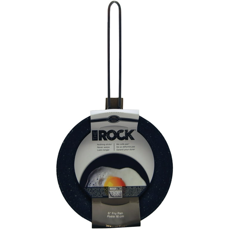 The Rock® by Starfrit® 12 Stainless Steel Nonstick Fry Pan with Stainless  Steel Handle