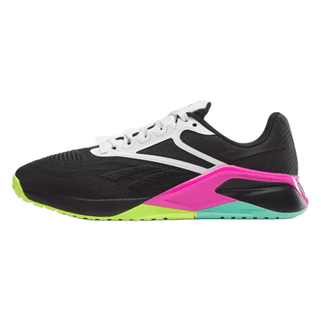 REEBOK WOMENS Nano X2 Womens "Black Laser Lime Pink" IF8833 IF8833 from Stadium Goods