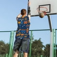 thumbnail image 5 of Naloa Funny Steam Train Basketball Jersey Reversible Men's Mesh Athletic Sports Shirts Training Practice S-4XL4X-Large, 5 of 6