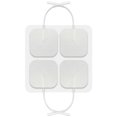 thumbnail image 1 of Almohadilla conductora de 4 Uds., tela no tejida reutilizable, enchufe de 2mm para máquina de fisioterapia Tmvgtek Cuidado Belleza, 1 of 3