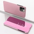 thumbnail image 3 of Case For iPhone 15 14 13 12 11 Pro Max Plus XS Max XR 8 7 Plus SE 2022 2020 Luxury Smart Mirror Flip Leather Plating Stand Case, 3 of 5