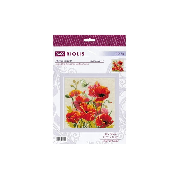 RIOLIS® Color of Flame Counted Cross-Stitch