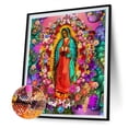 thumbnail image 3 of Cuadros Decorativos Diamante de imitación dibujo imagen Jesús personaje serie patrón mosaico Kit arte artesanía JShteea Nuevos Originales, 3 of 9