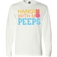 thumbnail image 3 of Inktastic Hanging with My Peeps Long Sleeve T-Shirt, 3 of 5