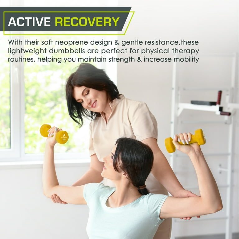 Neoprene Coated Dumbbell Hand Weight Sets Of 2