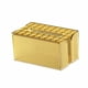 thumbnail image 3 of Dispensador de servilletas, caja dispensadora de pañuelos faciales, cubierta rectangular para caja de pañuelos, caja de papel tisú para dormitorio en Amarillo, 3 of 9