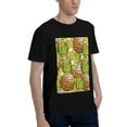 thumbnail image 2 of Bingfone Tropical Summer Fruit Men'S Loose Fit Short-Sleeve Pocket T-Shirt, 2 of 7