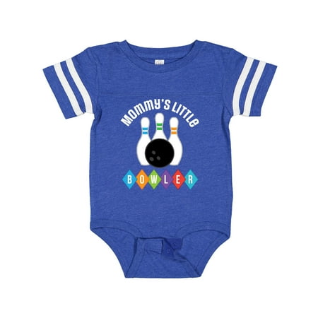

Inktastic Bowling Mommys Little Bowler Outfit Gift Baby Boy or Baby Girl Bodysuit